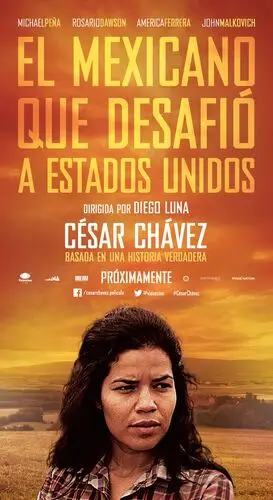 Cesar Chavez (2014) Women's Colored T-Shirt - idPoster.com
