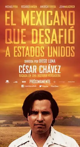 Cesar Chavez (2014) Women's Colored Tank-Top - idPoster.com