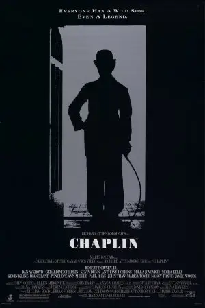 Chaplin (1992) White T-Shirt - idPoster.com