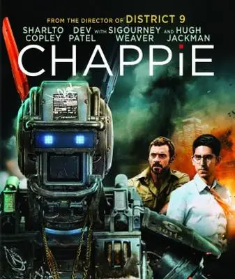 Chappie (2015) White T-Shirt - idPoster.com