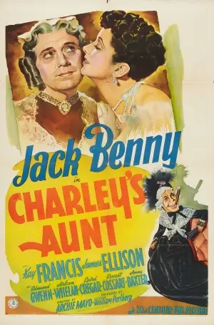 Charley's Aunt (1941) White T-Shirt - idPoster.com