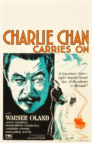 Charlie Chan Carries On (1931) Men's Colored T-Shirt - idPoster.com