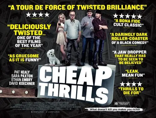 Cheap Thrills (2014) Tote Bag - idPoster.com
