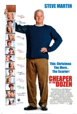 Cheaper by the Dozen (2003) Drawstring Backpack - idPoster.com