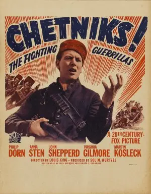 Chetniks (1943) Women's Colored Tank-Top - idPoster.com