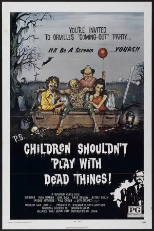 Children Shouldn't Play with Dead Things (1972) Men's Colored  Long Sleeve T-Shirt - idPoster.com