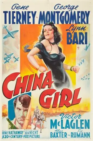 China Girl (1942) White T-Shirt - idPoster.com