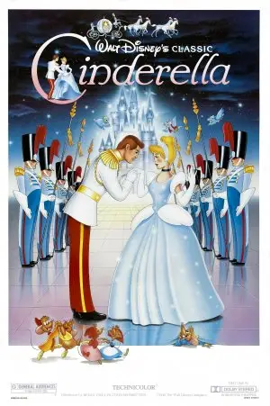 Cinderella (1950) Men's Colored  Long Sleeve T-Shirt - idPoster.com