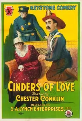 Cinders of Love (1916) Men's Colored  Long Sleeve T-Shirt - idPoster.com