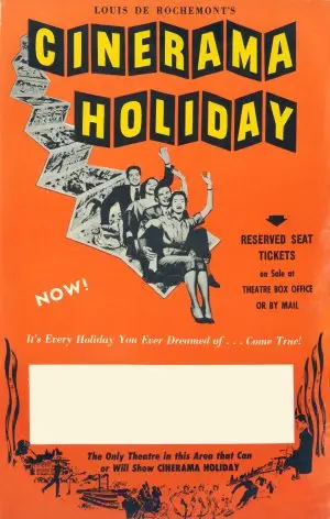 Cinerama Holiday (1955) Women's Colored  Long Sleeve T-Shirt - idPoster.com
