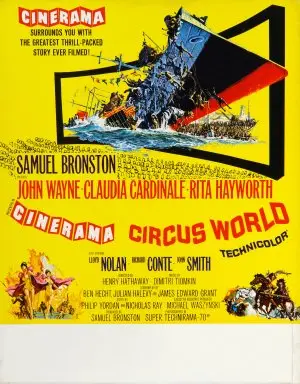 Circus World (1964) White T-Shirt - idPoster.com