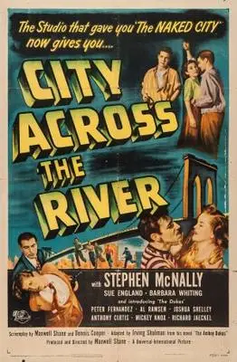 City Across the River (1949) Men's Colored T-Shirt - idPoster.com