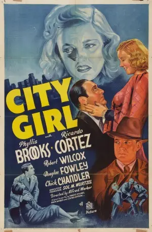 City Girl (1938) White T-Shirt - idPoster.com