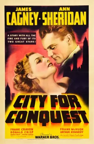 City for Conquest (1940) Women's Colored Tank-Top - idPoster.com