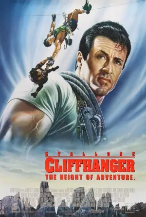 Cliffhanger (1993) Drawstring Backpack - idPoster.com