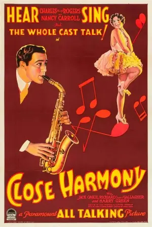 Close Harmony (1929) White T-Shirt - idPoster.com