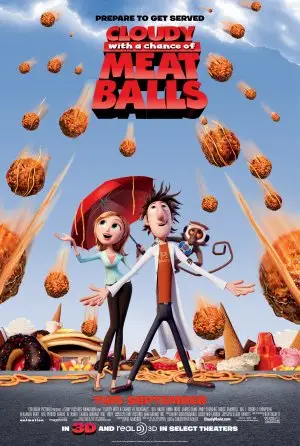 Cloudy with a Chance of Meatballs (2009) Wall Poster picture 433052