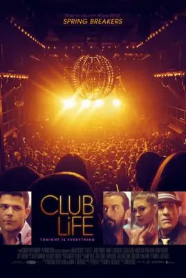Club Life (2015) White T-Shirt - idPoster.com