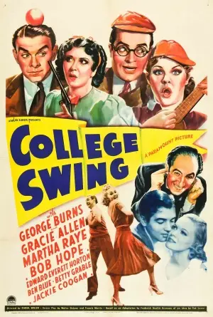 College Swing (1938) White T-Shirt - idPoster.com