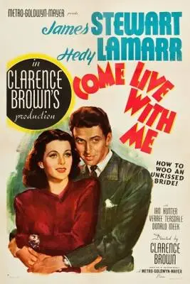 Come Live with Me (1941) White T-Shirt - idPoster.com