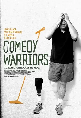 Comedy Warriors Healing Through Humor (2013) Men's Colored Hoodie - idPoster.com