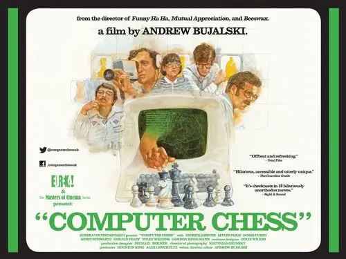 Computer Chess (2013) White T-Shirt - idPoster.com