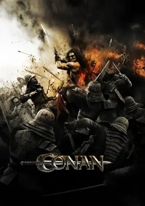 Conan the Barbarian (2011) Men's Colored  Long Sleeve T-Shirt - idPoster.com