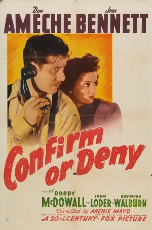Confirm or Deny (1941) White T-Shirt - idPoster.com