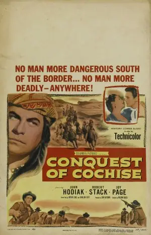 Conquest of Cochise (1953) White T-Shirt - idPoster.com