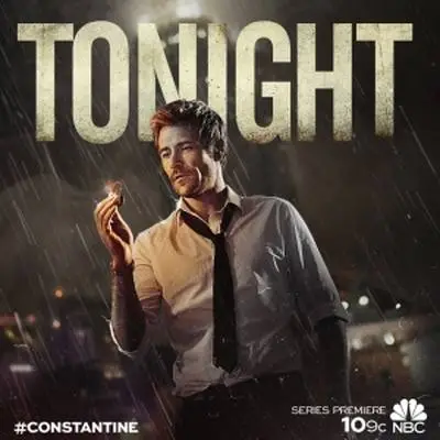 Constantine (2014) Men's Colored  Long Sleeve T-Shirt - idPoster.com