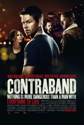 Contraband (2012) Men's Colored  Long Sleeve T-Shirt - idPoster.com