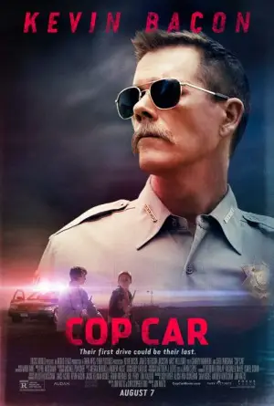 Cop Car (2015) White T-Shirt - idPoster.com