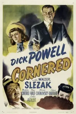 Cornered (1945) Men's Colored Hoodie - idPoster.com