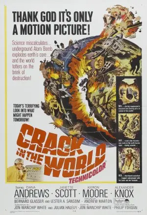 Crack in the World (1965) White T-Shirt - idPoster.com