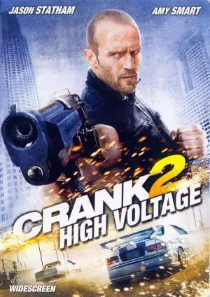 Crank: High Voltage (2009) White T-Shirt - idPoster.com