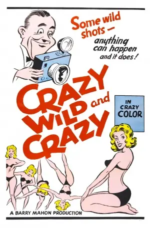 Crazy Wild and Crazy (1965) Women's Colored Hoodie - idPoster.com
