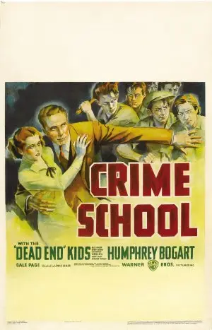 Crime School (1938) Men's Colored T-Shirt - idPoster.com