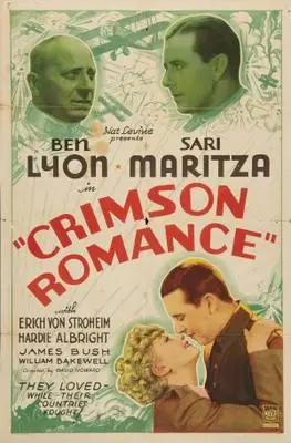 Crimson Romance (1934) Women's Colored  Long Sleeve T-Shirt - idPoster.com