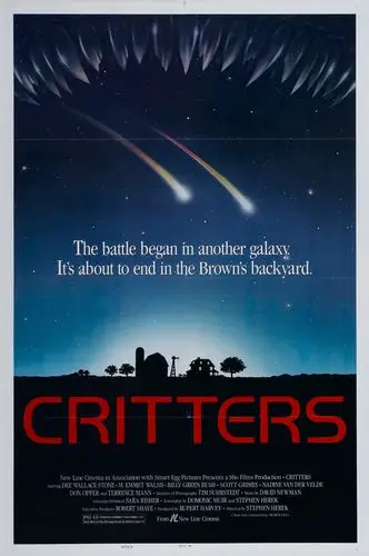 Critters (1986) Women's Colored T-Shirt - idPoster.com