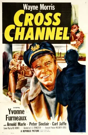 Cross Channel (1955) Women's Colored T-Shirt - idPoster.com