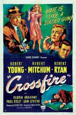 Crossfire (1947) Baseball Cap - idPoster.com