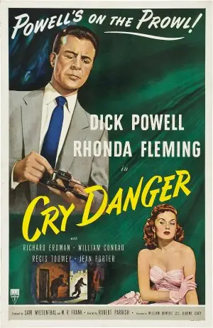 Cry Danger (1951) Drawstring Backpack - idPoster.com