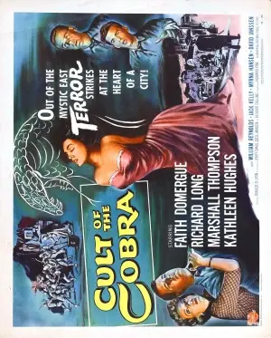 Cult of the Cobra (1955) Drawstring Backpack - idPoster.com