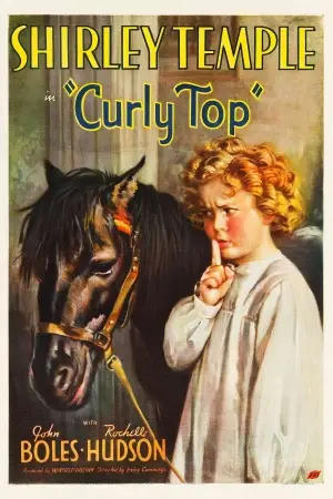 Curly Top (1935) Men's Colored  Long Sleeve T-Shirt - idPoster.com