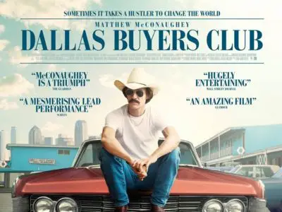 Dallas Buyers Club (2013) Men's Colored T-Shirt - idPoster.com