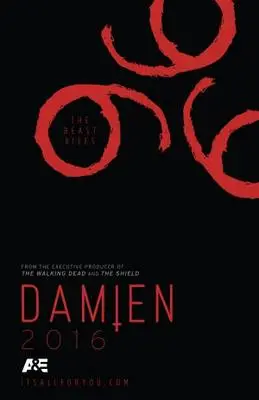 Damien (2015) Men's Colored T-Shirt - idPoster.com