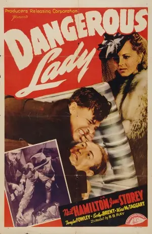 Dangerous Lady (1941) Men's Colored T-Shirt - idPoster.com