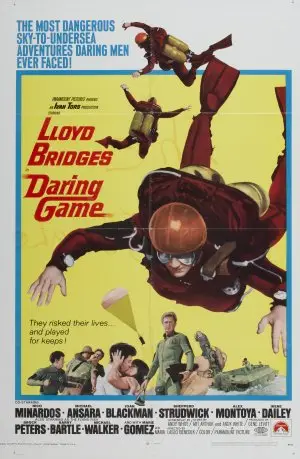 Daring Game (1968) Men's Colored  Long Sleeve T-Shirt - idPoster.com