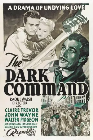 Dark Command (1940) Women's Colored T-Shirt - idPoster.com
