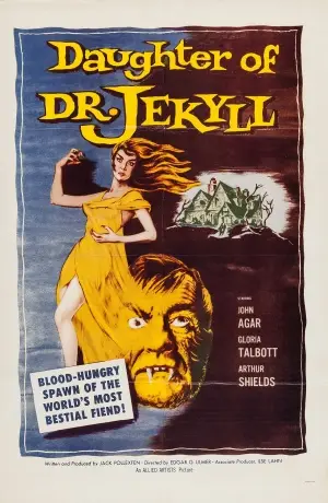 Daughter of Dr. Jekyll (1957) White T-Shirt - idPoster.com